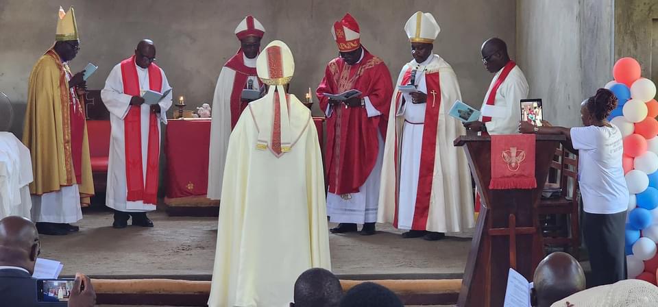 Installation of Presiding Bishop of ELCSS and Consecration of Four new Bishops