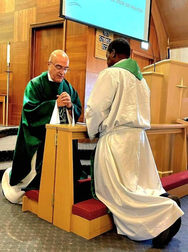 Bishop worshiped at St Paul, Kensas